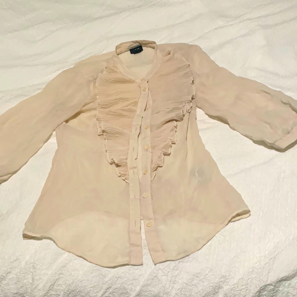 Sheer blouse